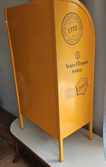 Veuve Clicquot Mailbox Display