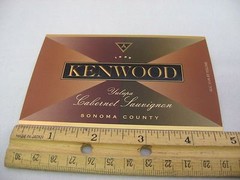 Vintage 1995 Kenwood Yulupa Cabernet Sauvignon Wine Label Sonoma County CA