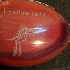 Yellow Tail Sign Football Wine Advertising Bar LED Light Kangaroo 2020