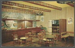 Interior View Tasting Room Italian Swiss Colony Winery California Postcard