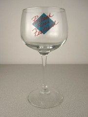 RaRe PORTLAND, OR ROSE FESTIVAL Wine Glass Vintage Parade Advertising EX Cond.!