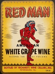 Vintage Lot of Ten (10)+Two (2) for a total of 12 American Companies Wine Labels