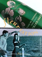 1992 PERRIER-JOUET Fleur de Champagne FleurTation Original Magazine PRINT AD