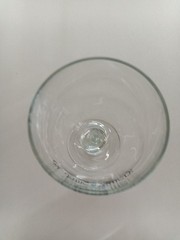6.5&Prime; Clear Glass St. James Winery Souvenir Wine Glass