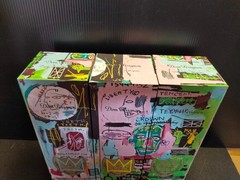 (empty) Dom Perignon 2015 Jean Michael basquiat Edition Limited 3 Bottles 3 box