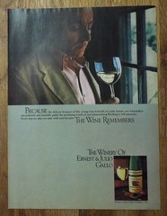 1978 The Winery of ERNEST & JULIO GALLO Magazine Ad – The Wine Remembers