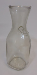 Milk Bottle Vintage Embossed Since 1852 Glass 10&prime; Wine Carafe Quart Paul Mason