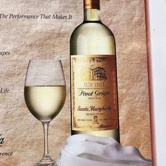 1998 Santa Margherita Pinot Grigio Wine Vintage Print Ad Paterno Imports Advert