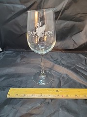 Grape Creek Vineyards Fredericksburg TX Wine Glass Pre-owned