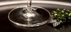 SILVER OAK Cellars Large Lettering Schott Zwiesel Wine Glass NAPA ~ PRISTINE!