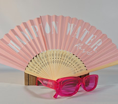 Hampton Water Rosé Bon Jovi Promo Lot Fan Pink Sunglasses Beach Summer