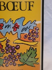 Vintage Georges Duboeuf Framed Poster &rsquo;90&rsquo;s