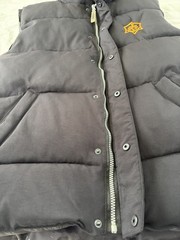 Veuve Clicquot Puffer Vest – Large- EMBROIDERED LOGO