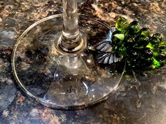 CHARLES KRUG Peter Mondavi Sr. Estate Schott Zwiesel Wine Glass NAPA PRISTINE!