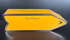 Veuve Clicquot Champagne Destination Blank Arrow Tin – Customizable- New