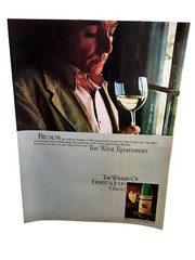 1979 Ernest Julio Gallo Vintage Print Ad Wine Winery Advertising