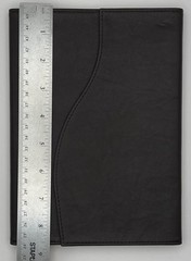 Ruinart Champagne Brown Leather Notebook Cover, Notepad & Giftbag – Luxury