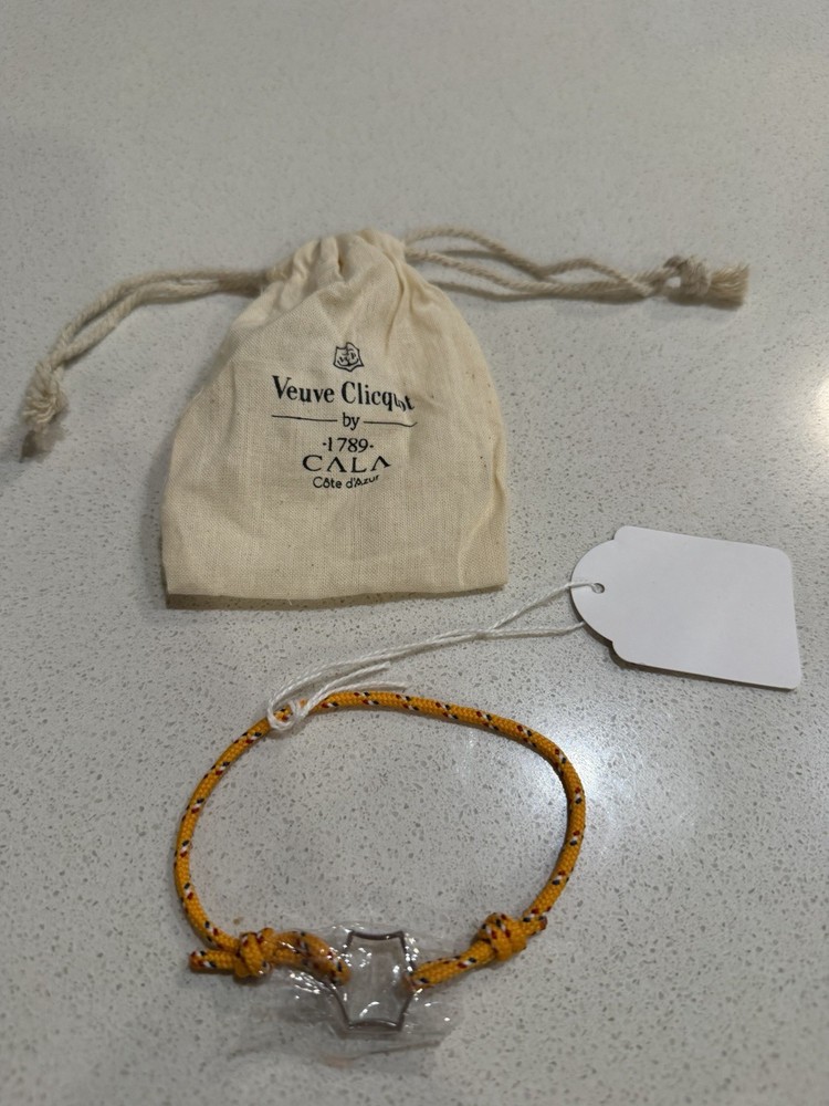 Veuve Clicquot Champagne Bracelet By 1789 Cala Côte d’Azur- Brand New