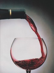 1989 Ernest & Julio Gallo Wine – Bottle Pour To Glass – 2 Page Print Ad Photo