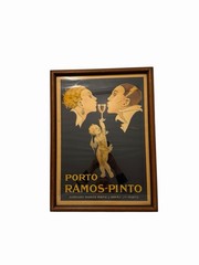 Vintage 1920&rsquo;s French Spirits Poster « Porto Ramos-Pinto » By R. Vincent