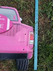 Sutter Home Wines BREAST CANCER metal Sign Collectible Bar Decor football truck