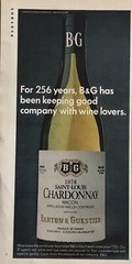 1981 B&G Barton Guestier Wine VTG 1980s PRINT AD 1978 Saint-Louis Chardonnay