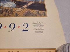 Boston Wine Festival 1990 1991 & 1992 Art Print Posters Boston Harbor Hotel