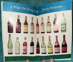 VTG Taylor Wines Sparkling Hospitality Libation Drinks Recipe Booklet 1960s