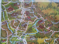 1983 – California WINE COUNTRY TOUR MAP – Morales – NAPA SONOMA MEDOCINO LAKE