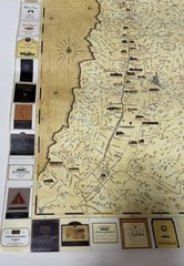 Napa Valley Winery Trail VTG Expedition Poster 18×24&Prime; California Vineyard Map