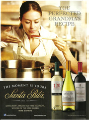 2016 Santa Rita Wine You Perfected Grandma&rsquo;s Recipe PRINT AD Advertisement
