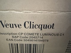 Veuve Clicquot Comet Luminous Glorifier Charger And Adapters NEW – 1 Left!