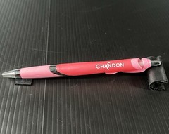 New Domaine Chandon Pink Pen California Sparkling Wine Ballpoint – (blue ink)