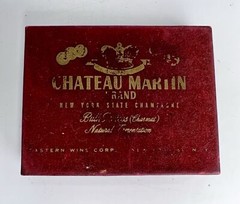 2 Full decks Chateau Martin Champagne playing cards Advertising Eastern Wine