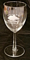 Live Oak Wine – Irvin-House Vineyards Wadmalaw Island – Wine Glass – 6-3/4&Prime; Tall