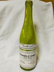 DRC ROMANEE CONTI Leroy St Vivant 1985 Vintage Glass Bottle (empty) From Japan