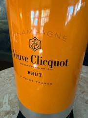 Veuve Clicquot Brut Champagne Paint Tube (Orange; Collector&rsquo;s Tin / Chiller)