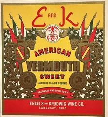 Vintage Lot of Ten (10)+Two (2) for a total of 12 American Companies Wine Labels