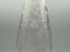Vintage 12&Prime; Garrett Co. Virginia Dare Wine 4/5 Quart Glass Bottle, Nice