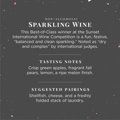 Joyus Non-Alcoholic Sparkling Wine, Award Winning Best In Class…