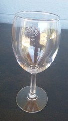 vintage Sequoia Grove Winery wine glass Rutherford California 7&Prime;