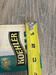 Vintage Koehler Ale Beer Paper Label Philadelphia PA Green S-6