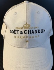 Moet & Chandon Champagne Ball Cap Hat & Dustbag – New