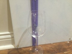 Becker Vineyards Texas Hill Country Schott Zwiesel Crystal Glass 9 1/2&Prime; Tall