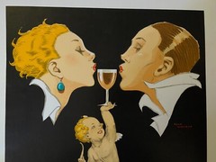 Vintage 1920&rsquo;s French Spirits Poster « Porto Ramos-Pinto » By R. Vincent