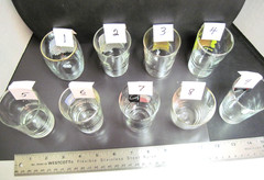 9 European souvenir wine tasting glasses 1970s to 1990s, all Vy Good, no damage