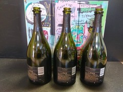(empty) Dom Perignon 2015 Jean Michael basquiat Edition Limited 3 Bottles 3 box