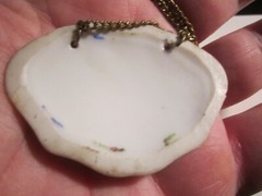 4 PORCELAIN HAND PAINTED LIQUOR TAG LABELS SCOTCH GIN BOURBON RYE VTG – TUB SCCC