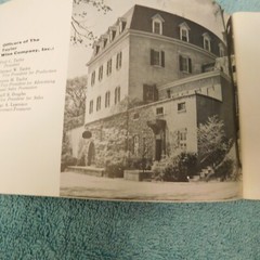 Vintage THE TAYLOR WINE CO Hammondsport NY 1955 Photographic Story 34 pgs.