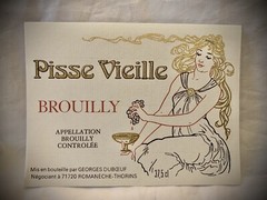 WINE LABEL: Georges Duboeuf – Brouilly Pisse Vieille